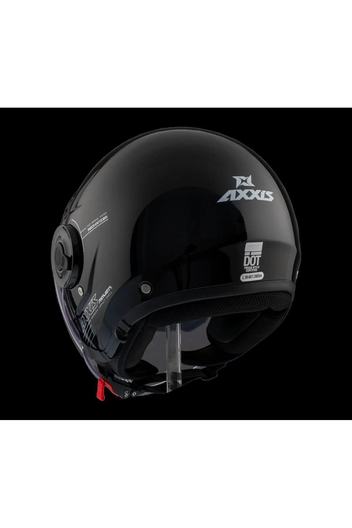 Axxis Raven Sv Solid Mat Black - Görsel 8